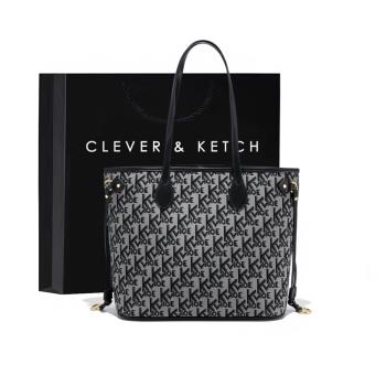 Clever&Ketch托特包女大容量包包女2023新款高級感通勤大包購物袋