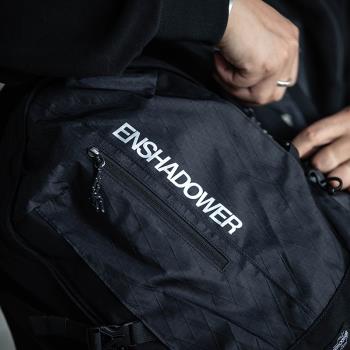 ENSHADOWER隱蔽者雙肩包新款拉鏈大容量背包運動戶外旅行包電腦包