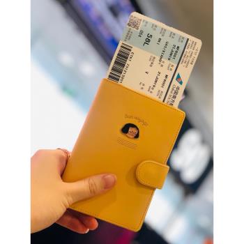 韓國INS JAM情侶收納包護照夾