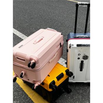 日本大容量萬向輪加厚耐用行李箱