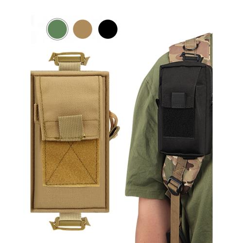 戶外裝備戰術收納包腰帶肩帶配件包多功能運動手機腰包便攜工具包