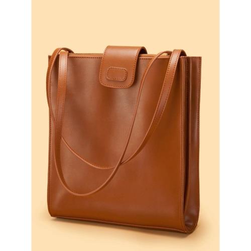 斜挎包女2024新款潮托特包女真皮手提包單肩通勤時尚大容量大包包