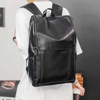 新款大容量潮流男士背包韓版男包旅行雙肩包學生書包休閑包電腦包