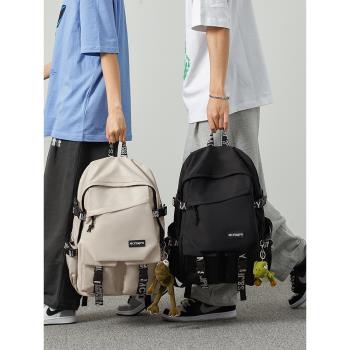 雙肩包男士戶外旅游旅行休閑書包女初中高中大學生大容量電腦背包