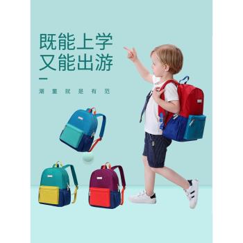 Heine新款幼兒園書包3-6歲小班兒童雙肩包女孩男孩潮童超輕便揹包
