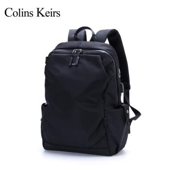 Colins Keirs休閑旅行背包大容量電腦包男士商務雙肩包男學生書包