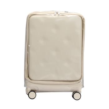 適于不萊玫前開蓋拉桿箱保護套免拆行李箱旅行箱防塵罩20/24/28寸