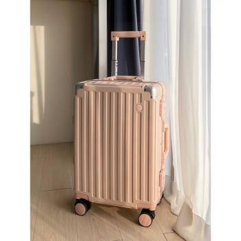 日系少女粉色高顏值22寸行李箱