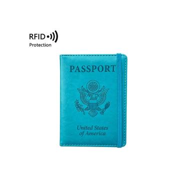 RFID美國超薄松緊帶多卡包證件夾