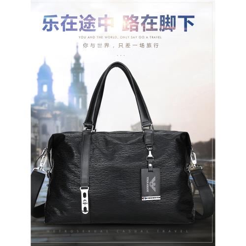 帝梵 阿瑪尼旅行包男手提包干濕分離運動健身包短途輕便行李袋女