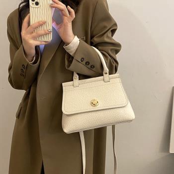 韓國時尚通勤小包包女2022新款高級質感小眾潮百搭ins斜挎手提包