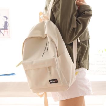 新品時尚簡約高中生女韓版背包