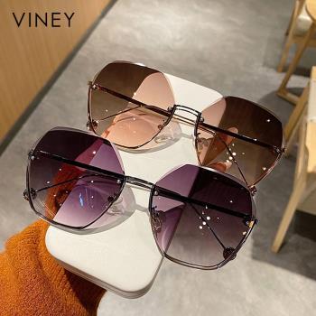 Viney太陽鏡女新款2023墨鏡夏偏光時尚防曬駕駛開車眼鏡防紫外線