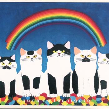 「SHUNA」貓的千千闕歌4日本山下繪理奈原版治愈系插畫明信片現貨