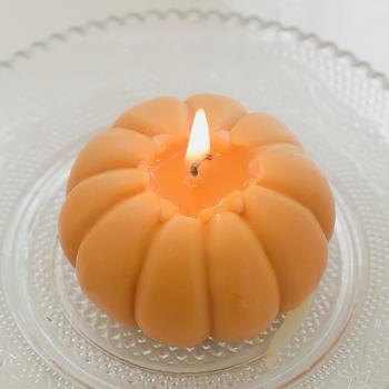 北歐韓版創意可愛南瓜水果彩色香薰香氛蠟燭女生禮物臥室裝飾擺件
