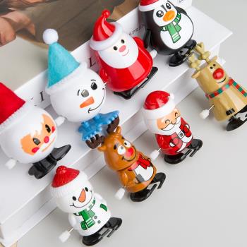 老丈人創意發條寶寶益智玩具圣誕節小孩可愛公仔動物兒童節日禮物