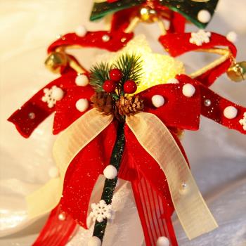 圣誕節星星魔法棒材料包發光仙女手杖手工自制公主兒童玩具CG171
