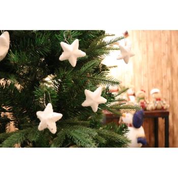 保利龍泡沫實心五角星圣誕節掛飾圣誕樹裝飾粘土配件DIY手工材料