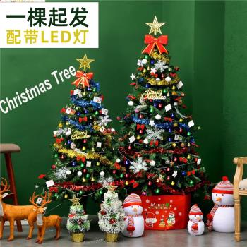 Christmas Tree Xmas 圣誕樹套裝1.5米1.8m家用發光圣誕節裝飾LED