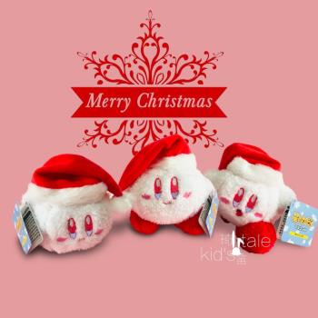日本新款雪球星之卡比 Kirby圣誕節限量版吊飾掛件 圣誕節禮物