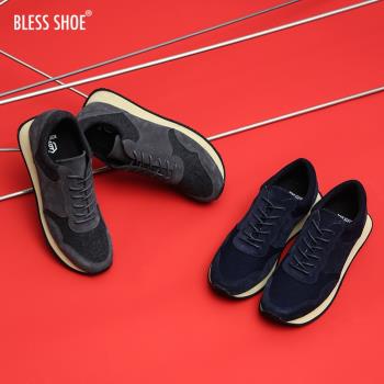 BLESS SHOE VNTG runner圣誕特別版 80s復古跑鞋慢跑鞋休閑運動鞋