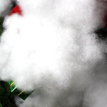 圣誕裝飾雪棉櫥窗人造雪景圣誕節假雪云朵燈仿真PP棉花圣誕樹裝飾