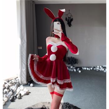 新年酒吧兔女郎制服圣誕節舞臺