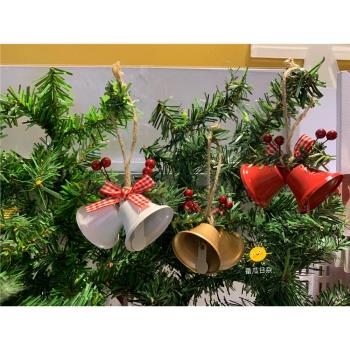 【番瓜日雜】新款圣誕樹裝飾金屬鈴鐺 圣誕樹掛飾 裝飾吊飾