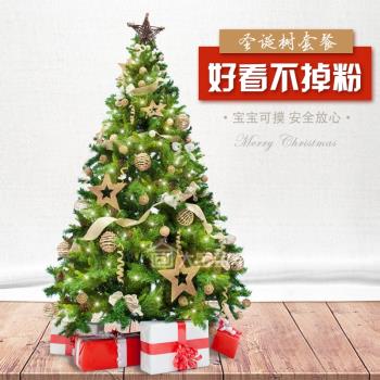 【北歐風情】聖誕節聖誕樹裝飾套餐家用擺件1.5米1.8米2.1米2.4米