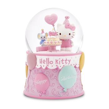 JARLL水晶球Hellokitty音樂盒八音盒10歲女孩女童女友女生日禮物