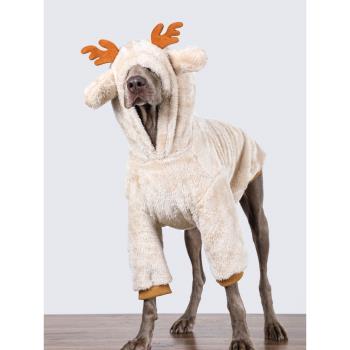 bigdog狗狗衣服大型犬冬季加絨寵物聖誕衣服保暖金毛拉布拉多衣服