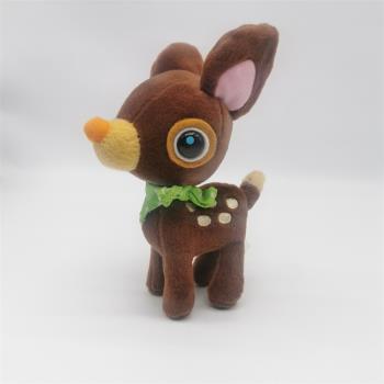 外貿尾單 迷你小鹿毛絨玩具圣誕禮物鹿仔玩偶公仔布藝娃娃禮品鹿
