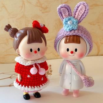 只是衣服MTFU多多妹現貨可愛頭飾裙子帽子手作娃衣兔耳朵盲盒裝飾