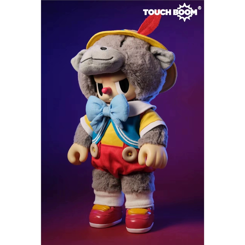 YOOT TOY天才與瘋子梵高款可動毛絨公仔潮玩長毛叛逆小熊手辦玩具|潮玩
