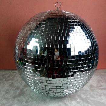 婚慶鏡面球鐳射反光球蛋糕裝飾銀球迪斯科球酒吧魔球攝影圣誕道具