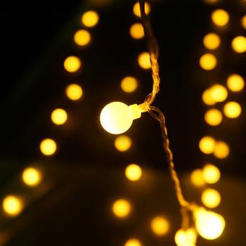 戶外露營天幕帳篷燈串LED串燈氛圍燈野營照明燈節日圣誕裝飾燈帶
