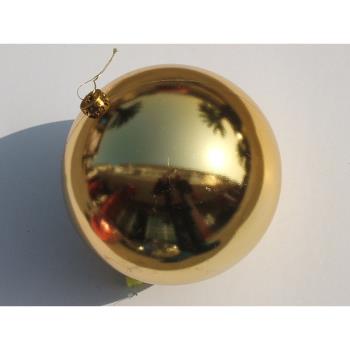 25cm圣誕球鏡面球電鍍球彩球圣誕裝飾亮光球櫥窗酒店晚會場景裝飾