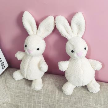小白兔玩偶公仔網紅兔子毛絨玩具可愛娃娃女孩新年禮物兔年吉祥物