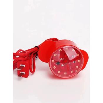 中式燈籠伴侶2023新年陽臺戶外帶線插頭發光彩光紅色高亮led燈