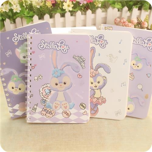 史黛拉兔線圈本可愛卡通記事本手賬本A5卡通橫線筆記本子學生文具