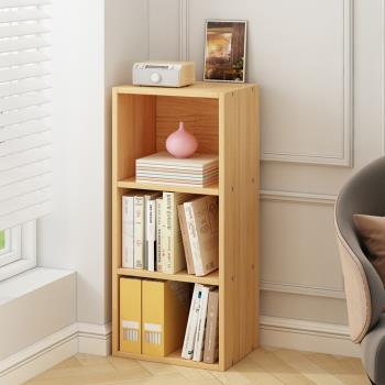 書架落地簡易家用多層客廳柜子儲物柜窄縫小書柜靠墻邊收納置物