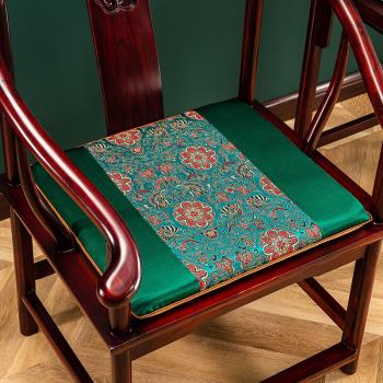 中式紅木椅子坐墊實木家具沙發餐椅圈椅椅子墊茶桌椅椅墊凳子墊子