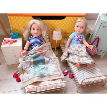 美單洋娃娃可與OG美國女孩互換衣服配飾仿真家具過家家玩具