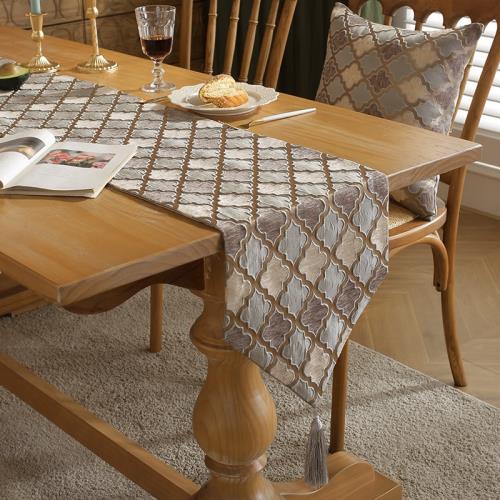 桌旗長條桌布客廳廚房餐桌布藝茶幾旗書柜鞋柜電視機柜裝飾長條布