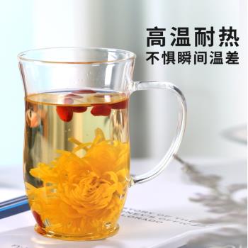 日式三件套耐高溫玻璃茶杯
