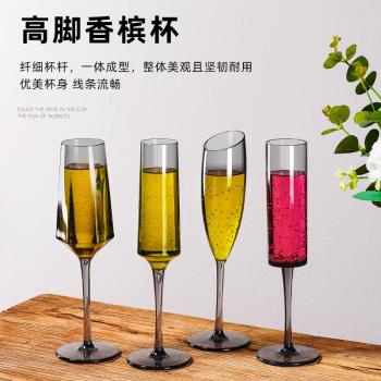 酒吧KTV亞克力系列啤酒杯 摔不爛香檳杯塑膠分酒壺威士忌杯子彈杯