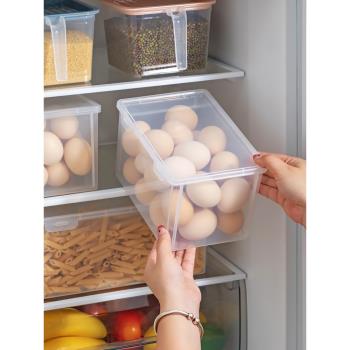 保鮮盒冰箱專用食品級加厚雞蛋蔬菜水果專用整理收納盒冷藏密封盒