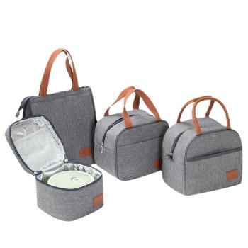 outdoor Picnic lunch bag加厚鋁箔午餐便當包手提飯盒袋 保溫包