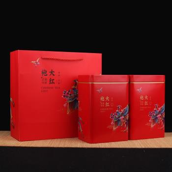 鐵盒500g大紅袍正山小種茶葉罐