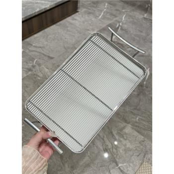 託盤家用放茶杯ins風長方形水杯茶盤杯子茶水收納盤水果盤餐盤